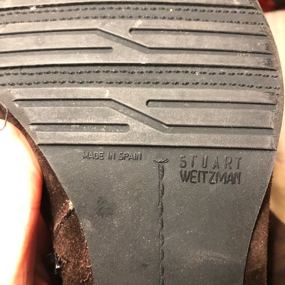 Stuart Weitzman Brown Suede boots - Picture 6 of 8